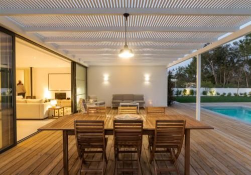 Motorised Awnings with Sensors